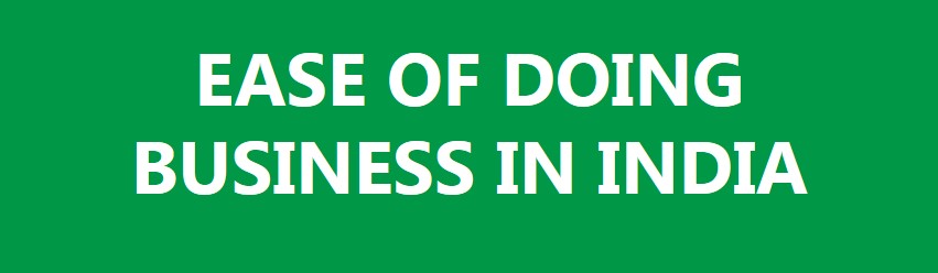 Ease of doing business in India