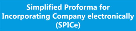 Simplified Proforma for Incorporating Company electronically (SPICe), External Link